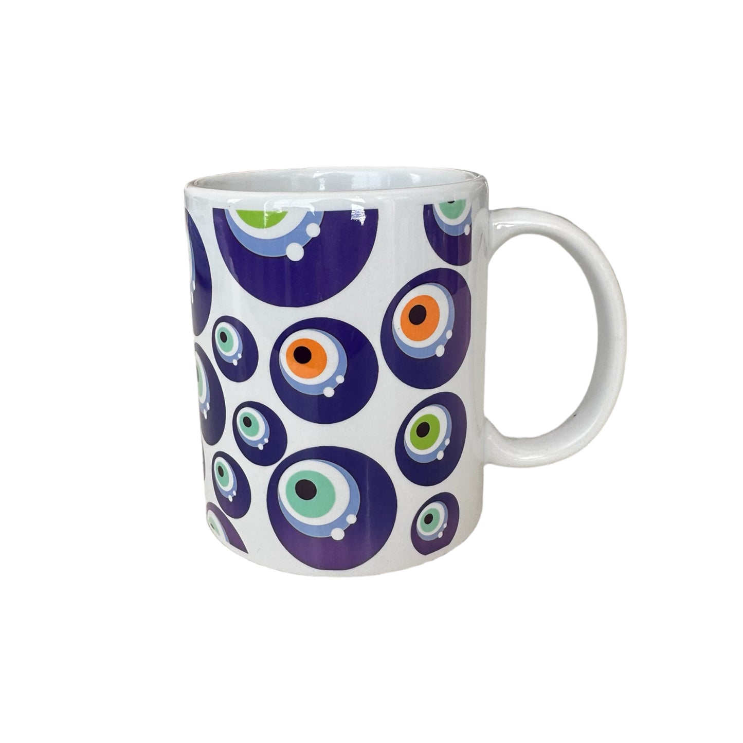 Turkish Evil Eye Ceramic Mug