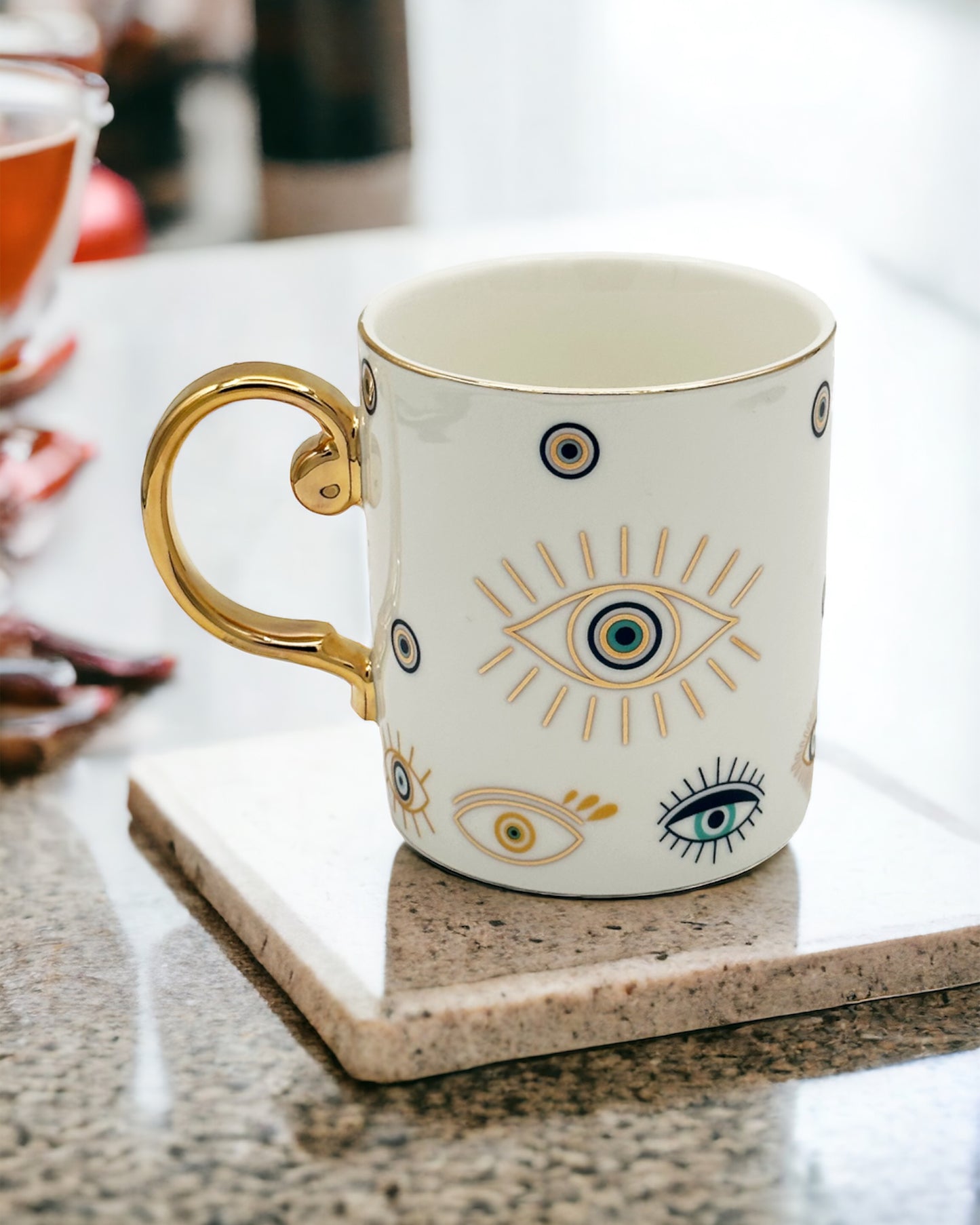 Evil Eye Ceramic Mug
