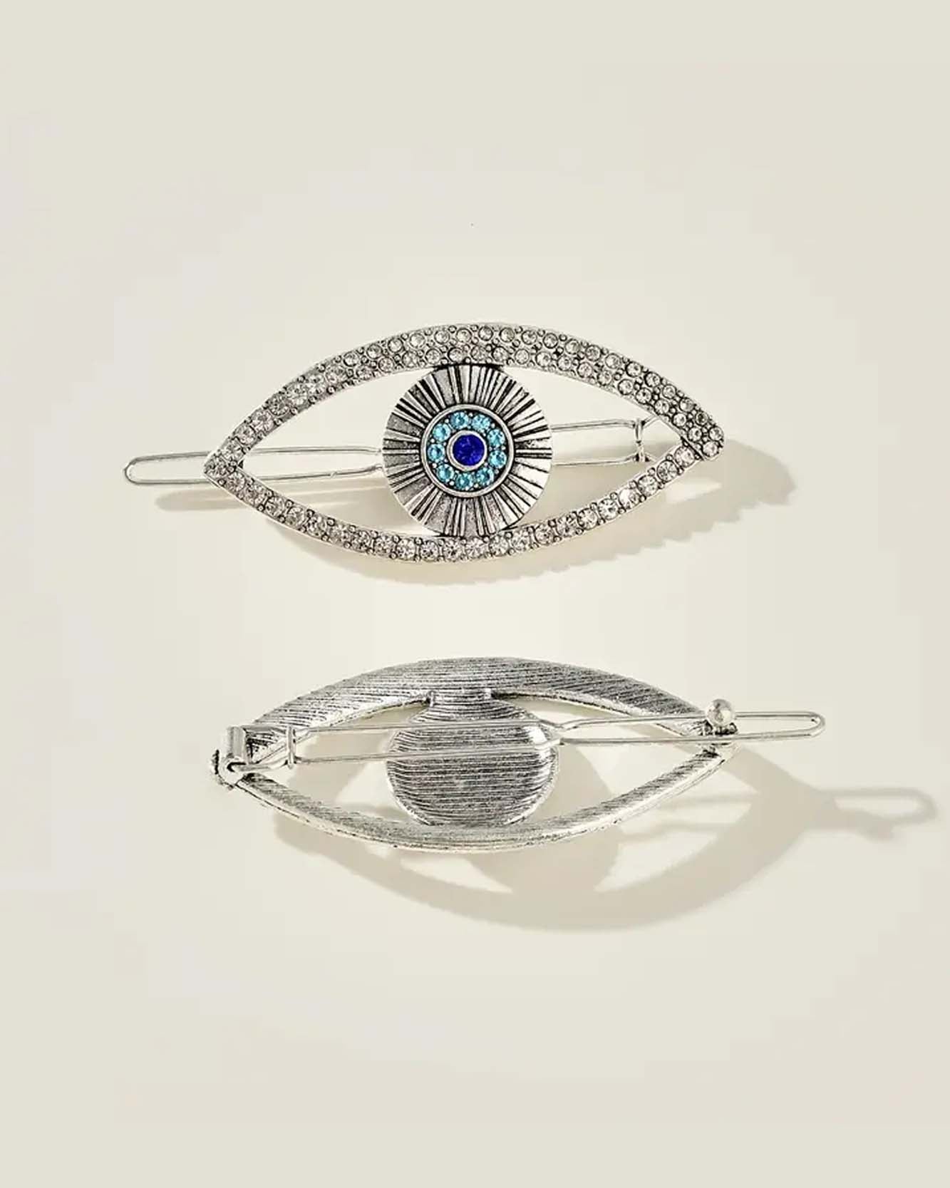 Eye Hair Pin | Silver