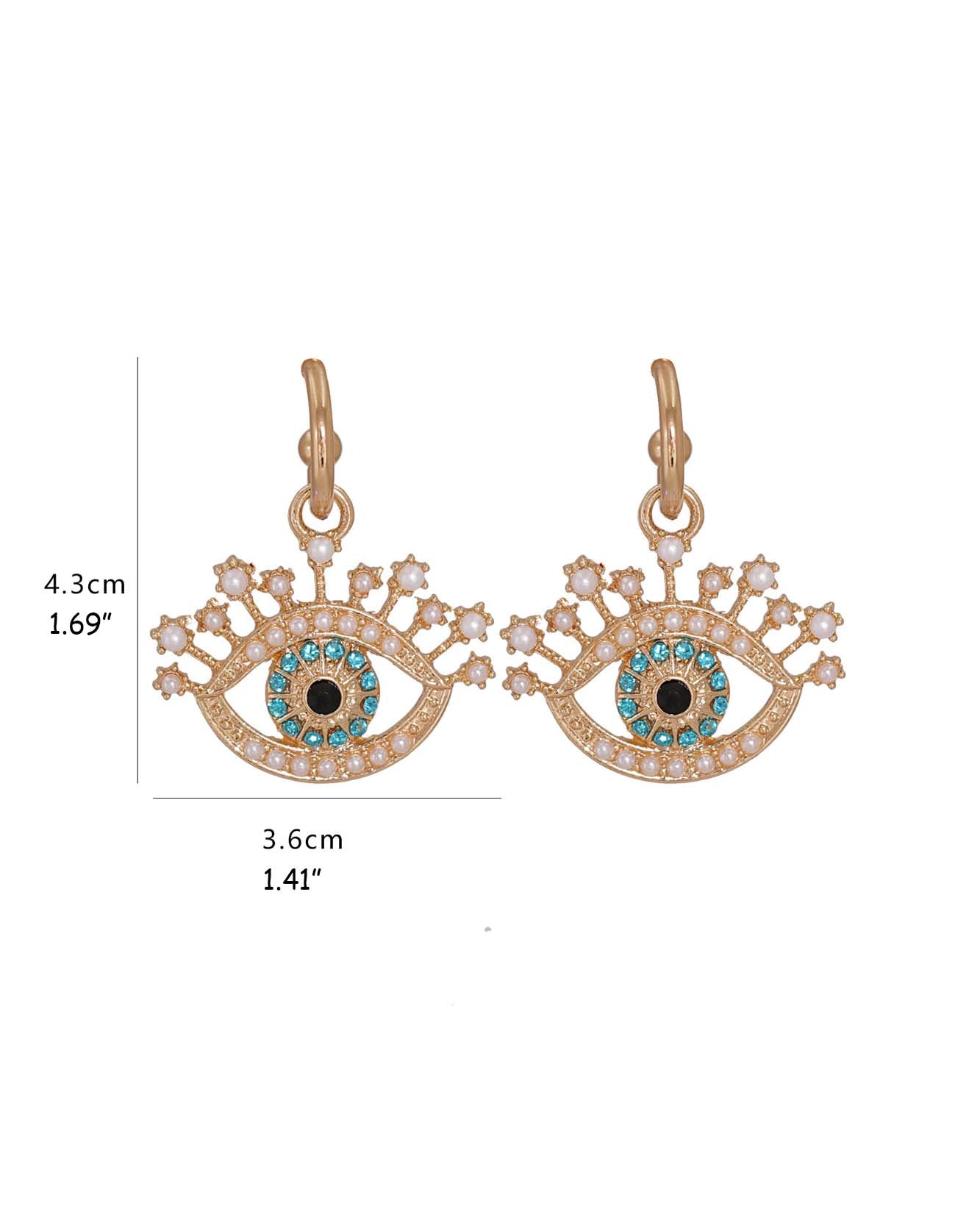 Diamond Pearl Earrings