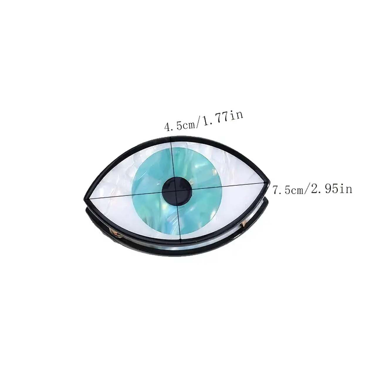 Evil Eye Hair Claw for Women