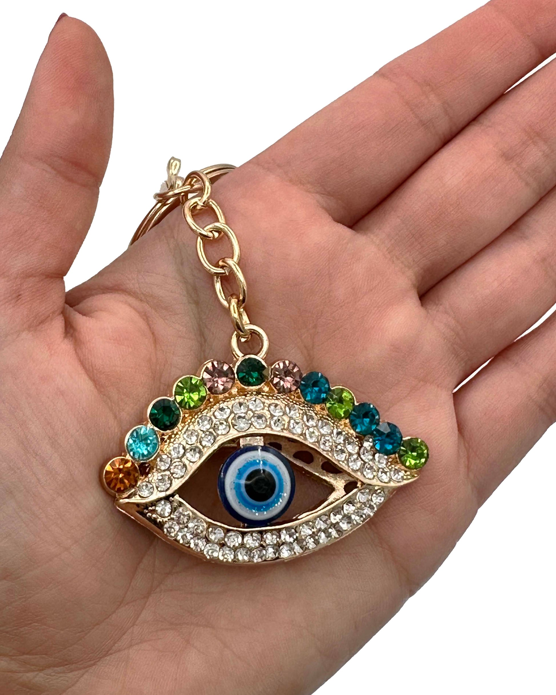 Multi-color Eye Keychain