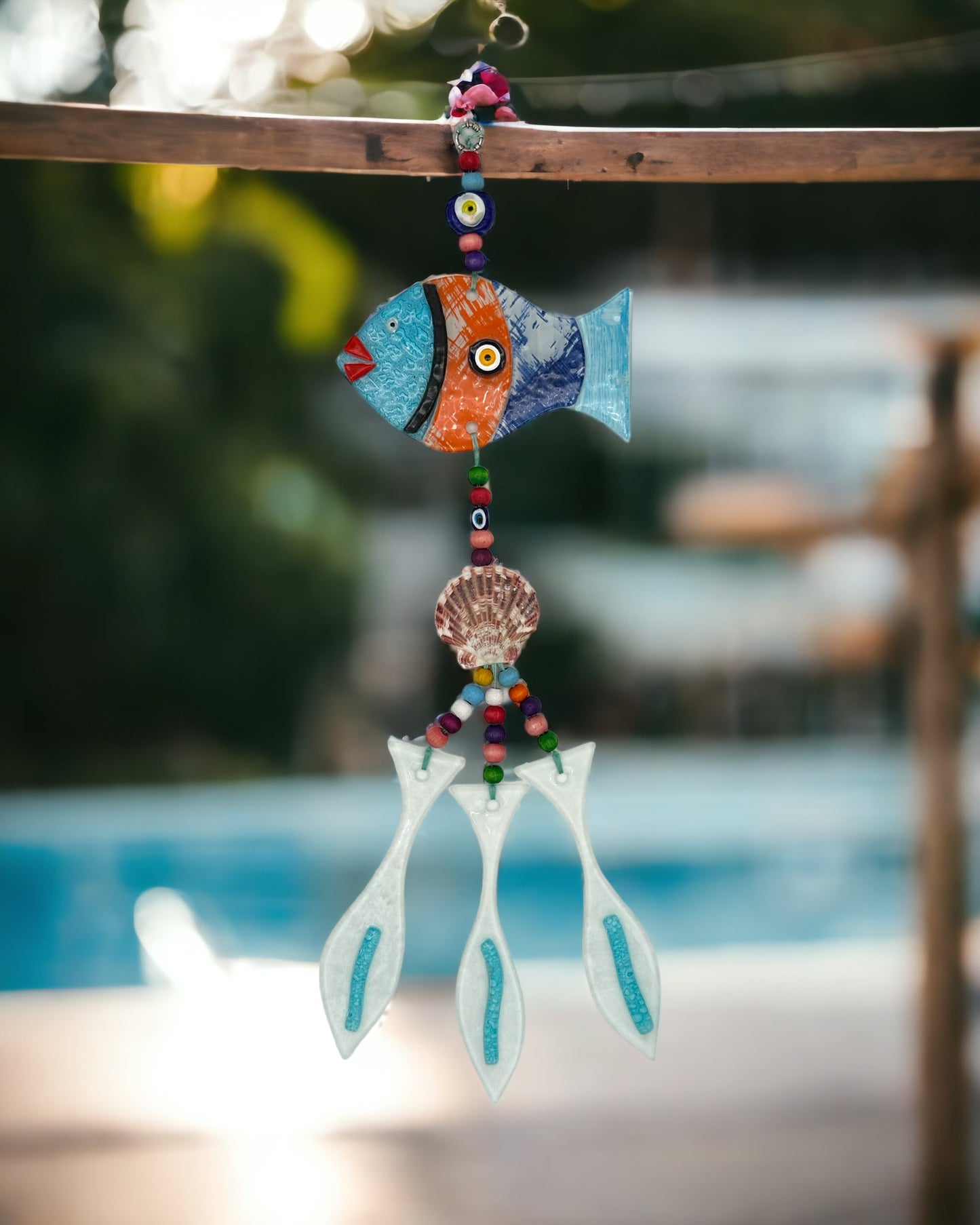 Fish Evil Eye Ornament