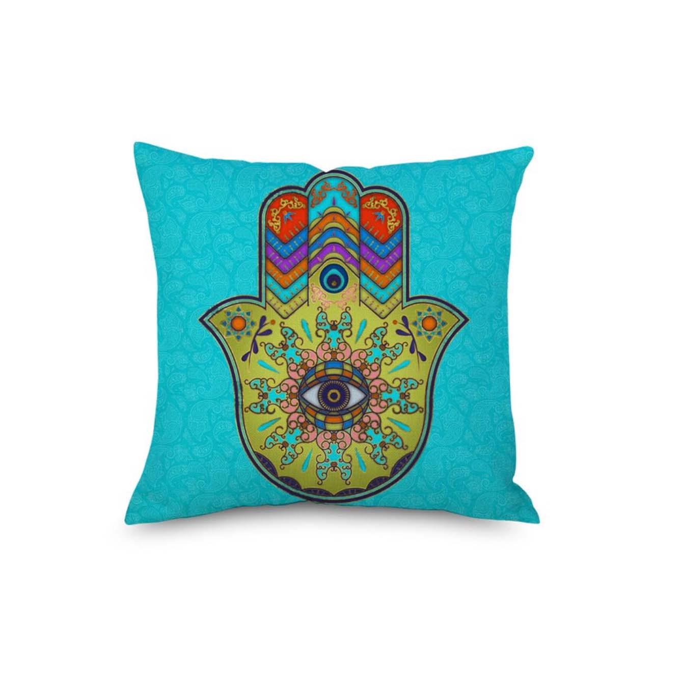 Hamsa Pillow Cover