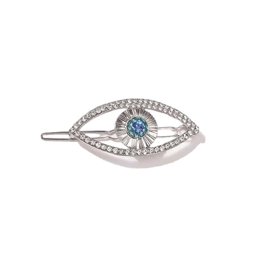 Eye Hair Pin | Silver