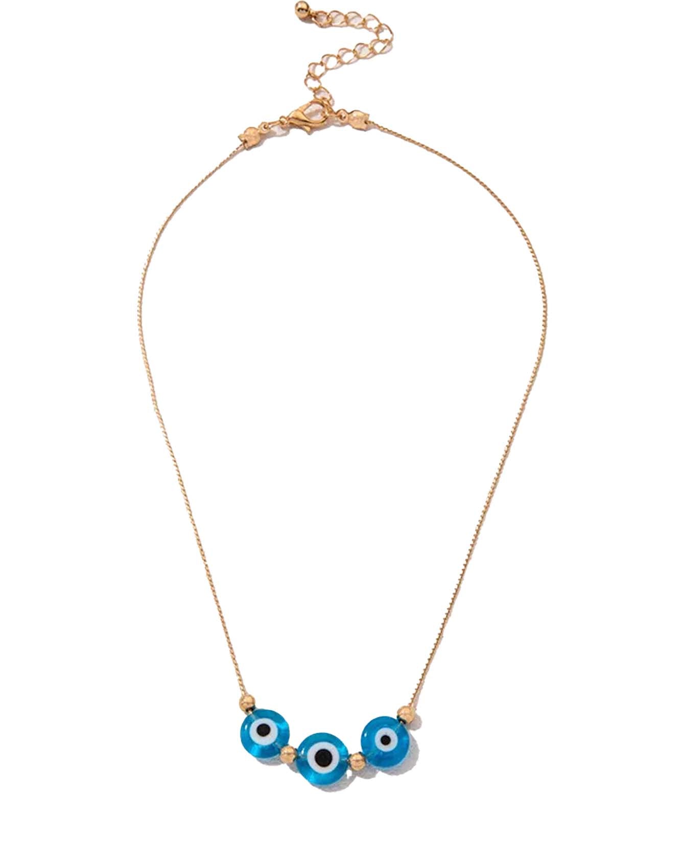 3 Eyes Evil Eye Necklace