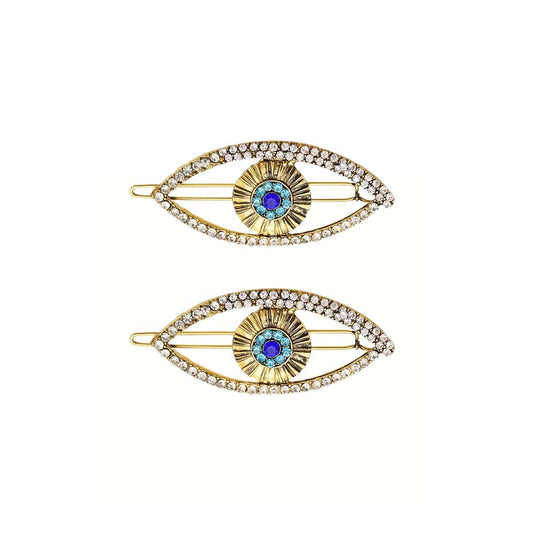 Evil Eye Hair Clip