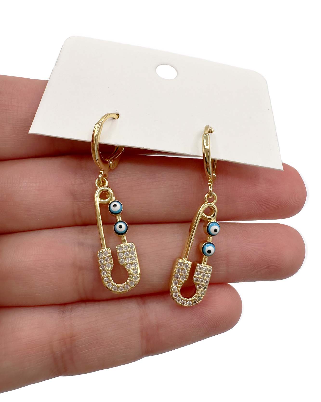 Safety Pin Earrings