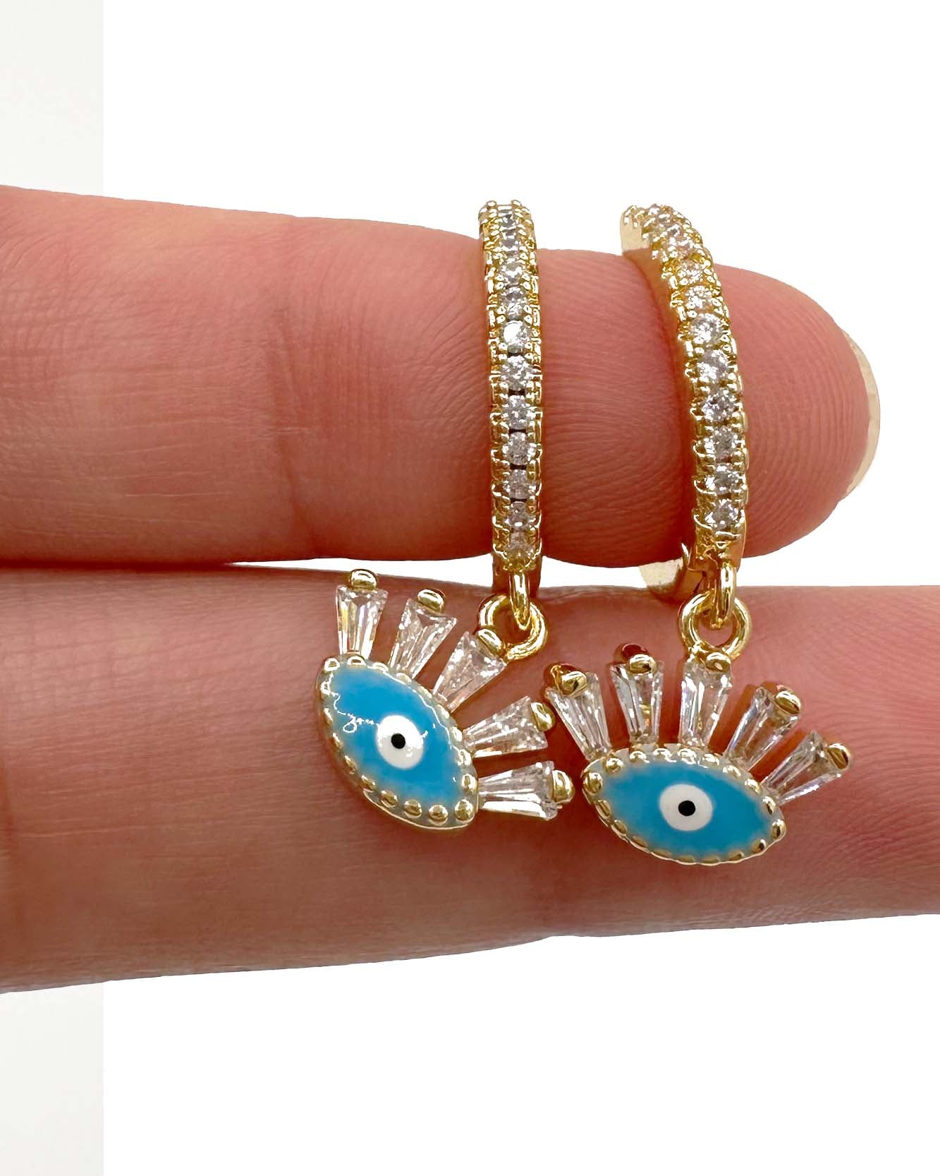 Eye Drop Earrings