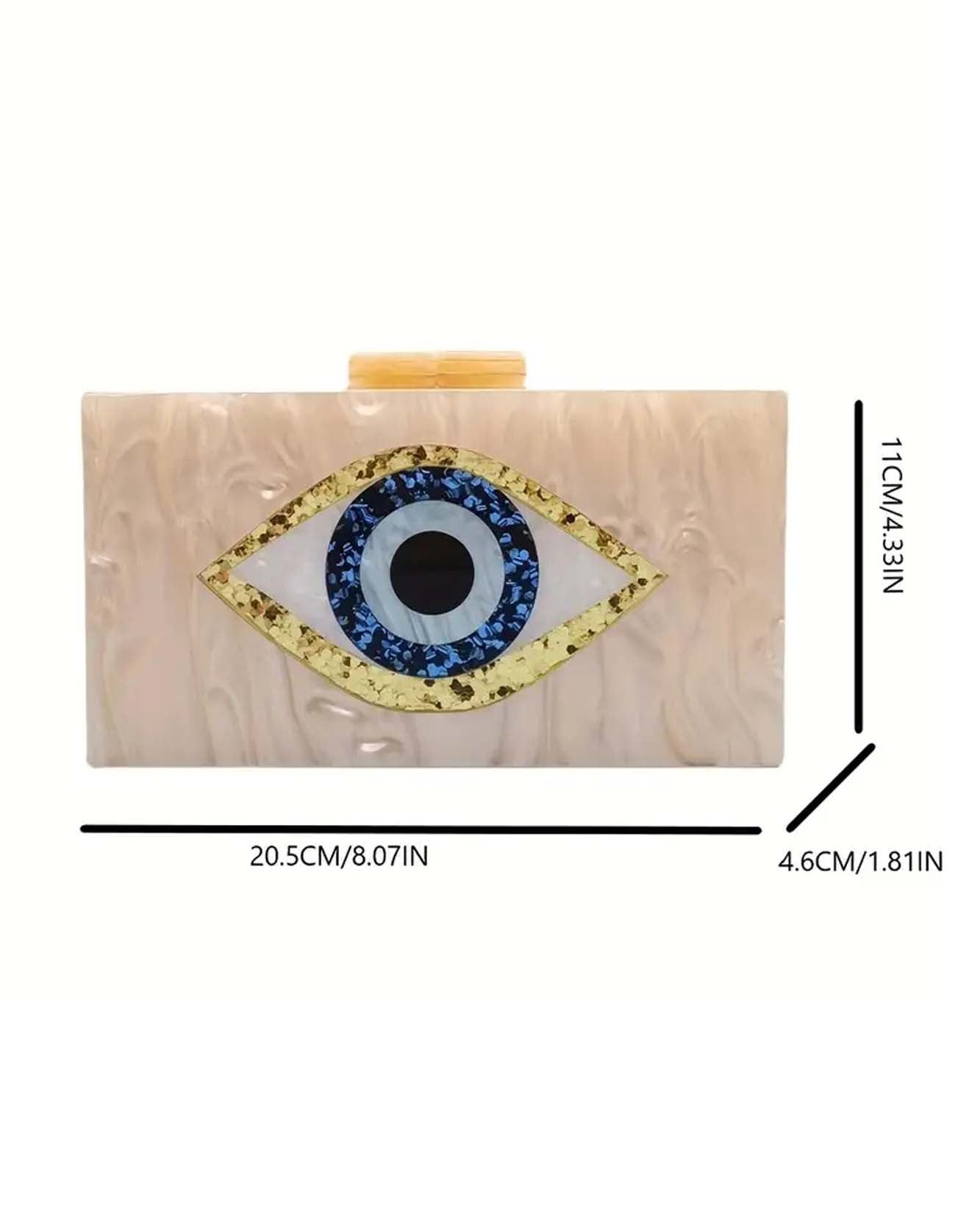 Evil Eye Crossbody Handbag