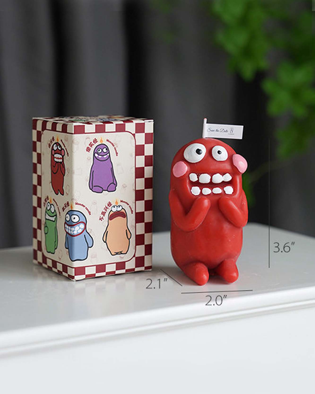 Red Monster Candle